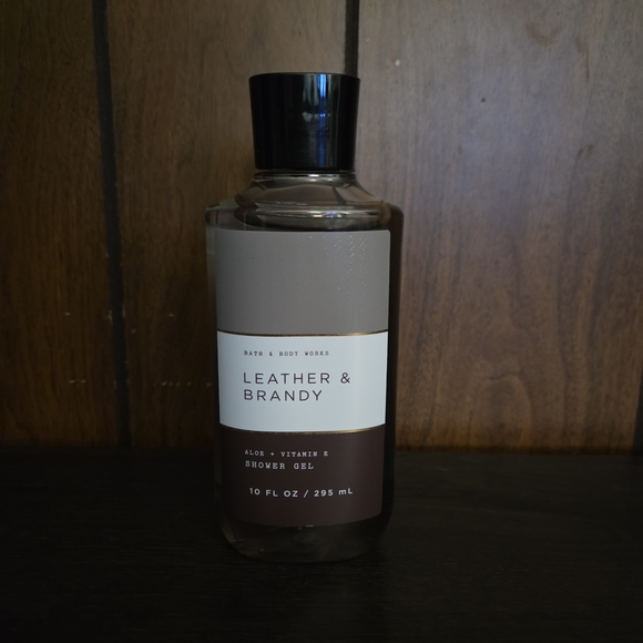 Bath & Body Works Leather & Brandy Shower Gel - Picture 1 of 1